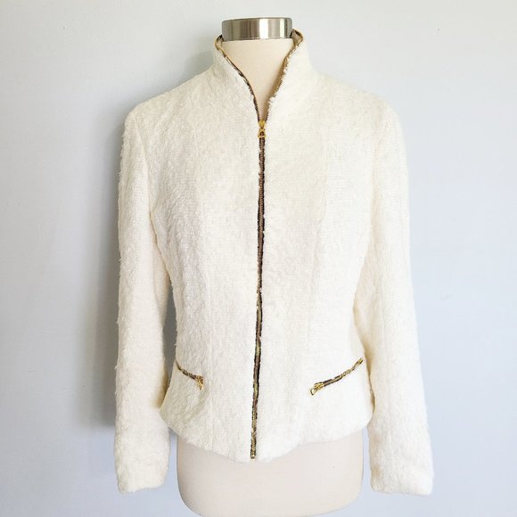 L'AGENCE Jackets & Blazers - L'Agence collarless full zip jacket